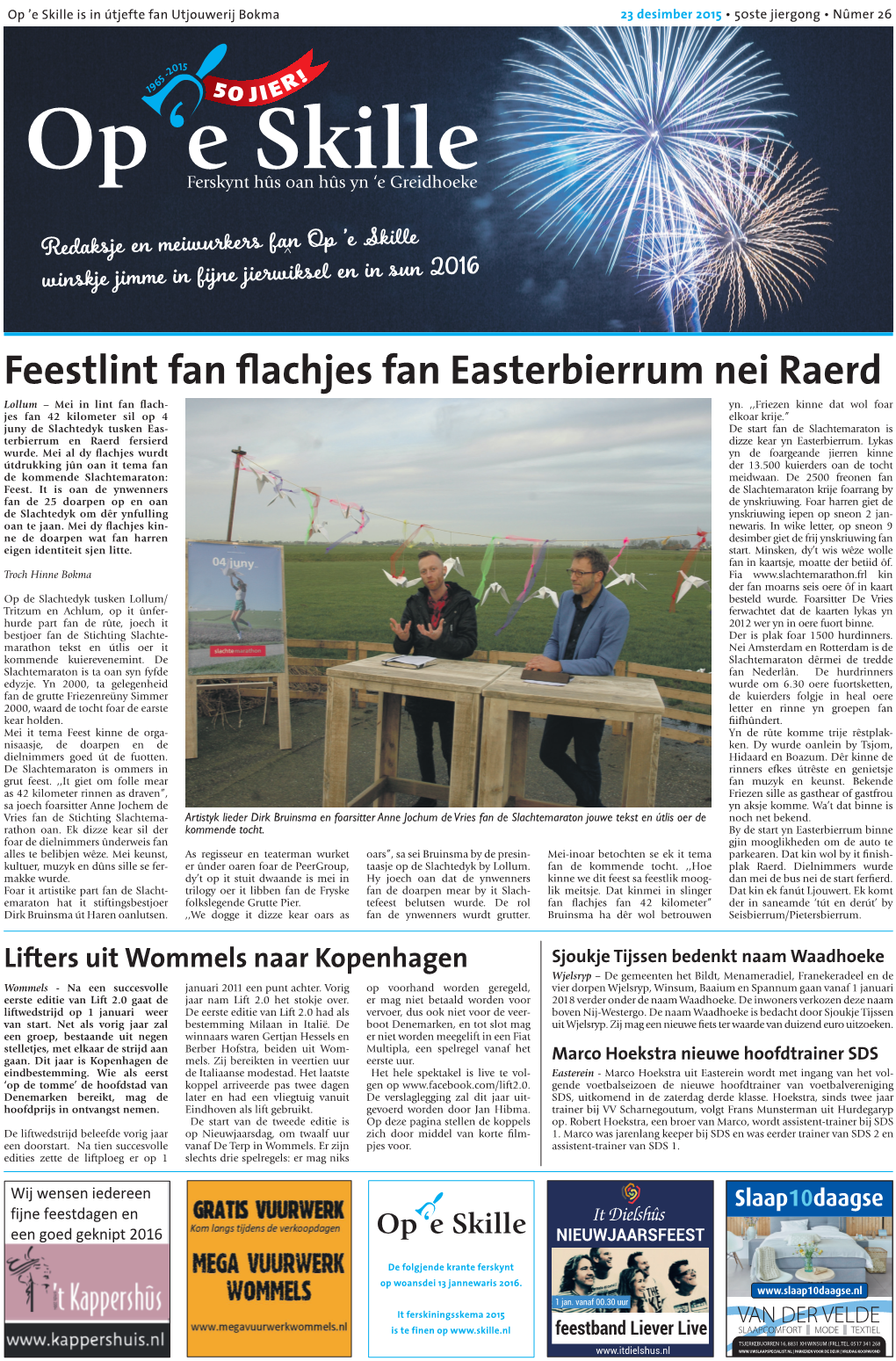 Feestlint Fan Flachjes Fan Easterbierrum Nei Raerd