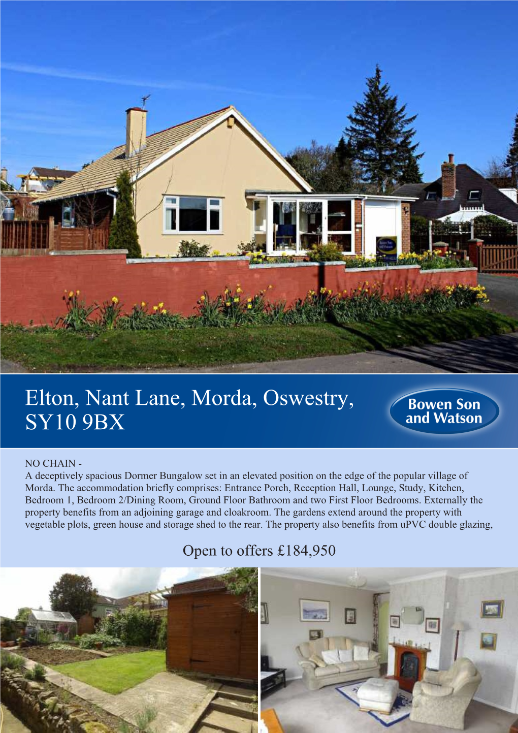 Elton, Nant Lane, Morda, Oswestry, SY10 9BX