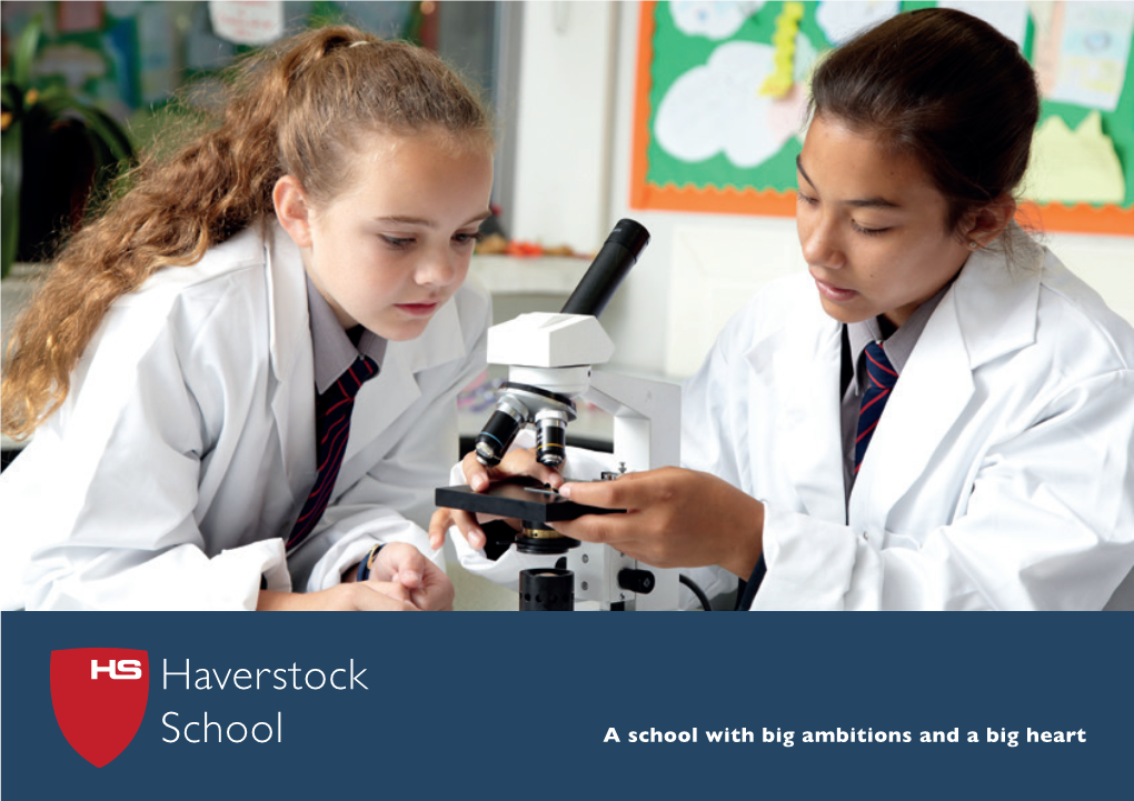 Haverstock School a School with Big Ambitions and a Big Heart Haverstock School