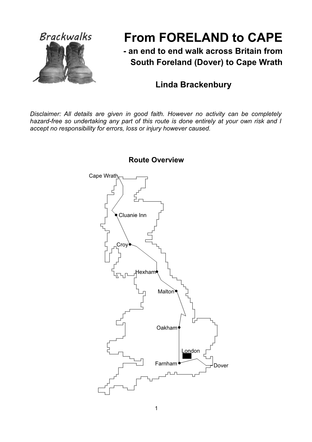 Route Overview