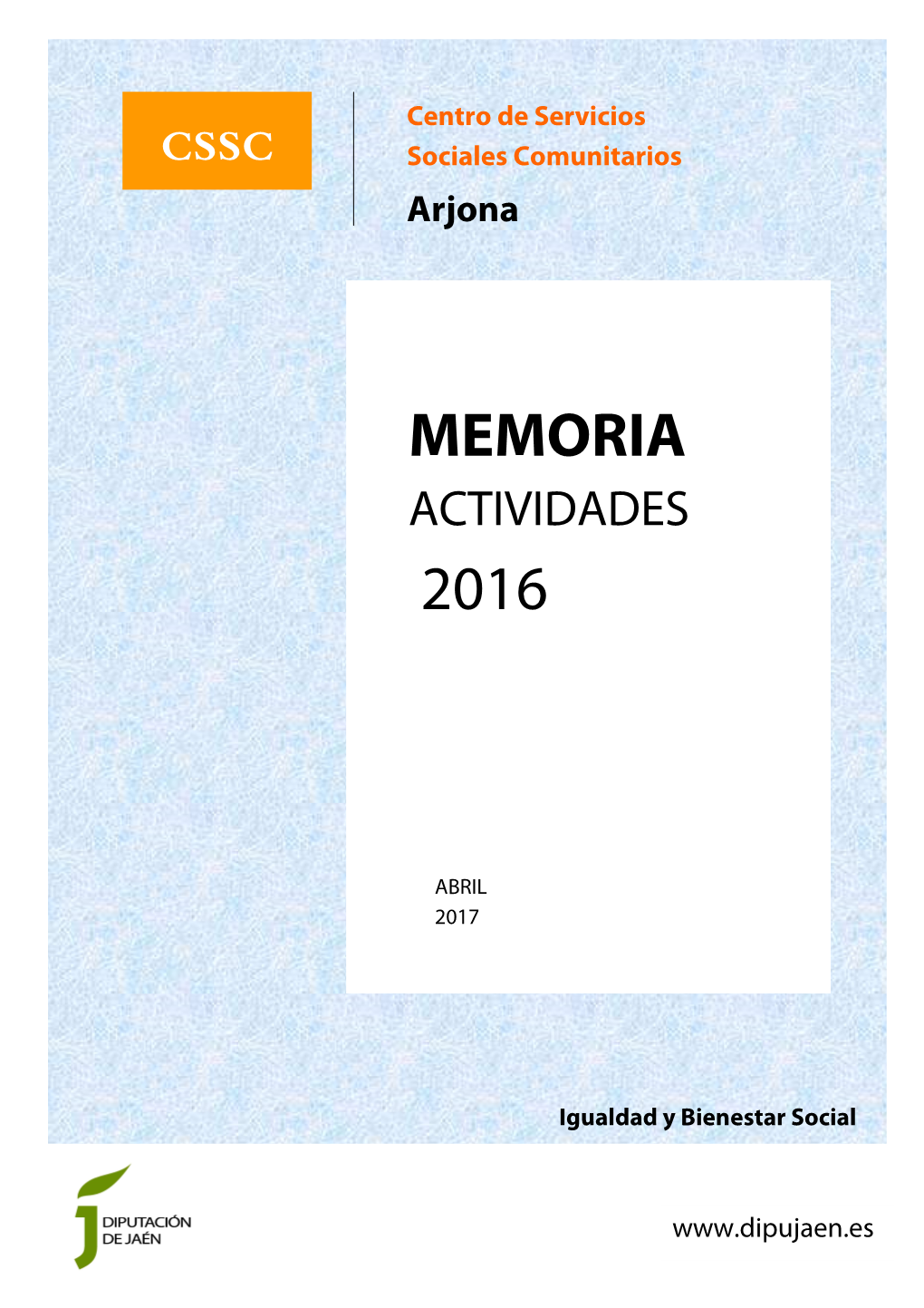 Memoria Centro 2016 DEFINITIVA