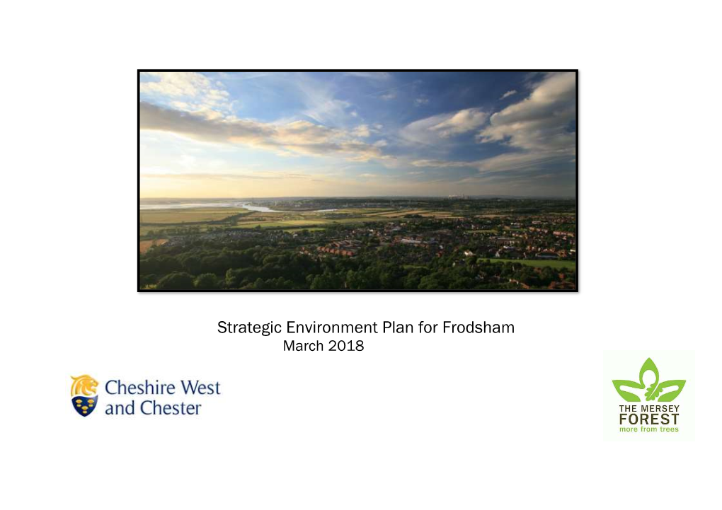 Strategic Environmental Plan for Frodsham