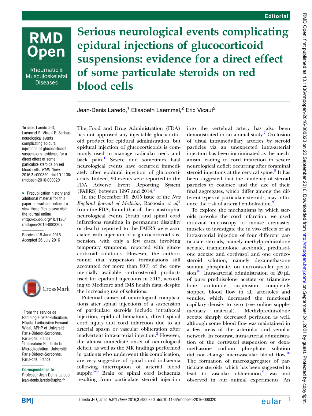 Serious Neurological Events Complicating Epidural Injections Of