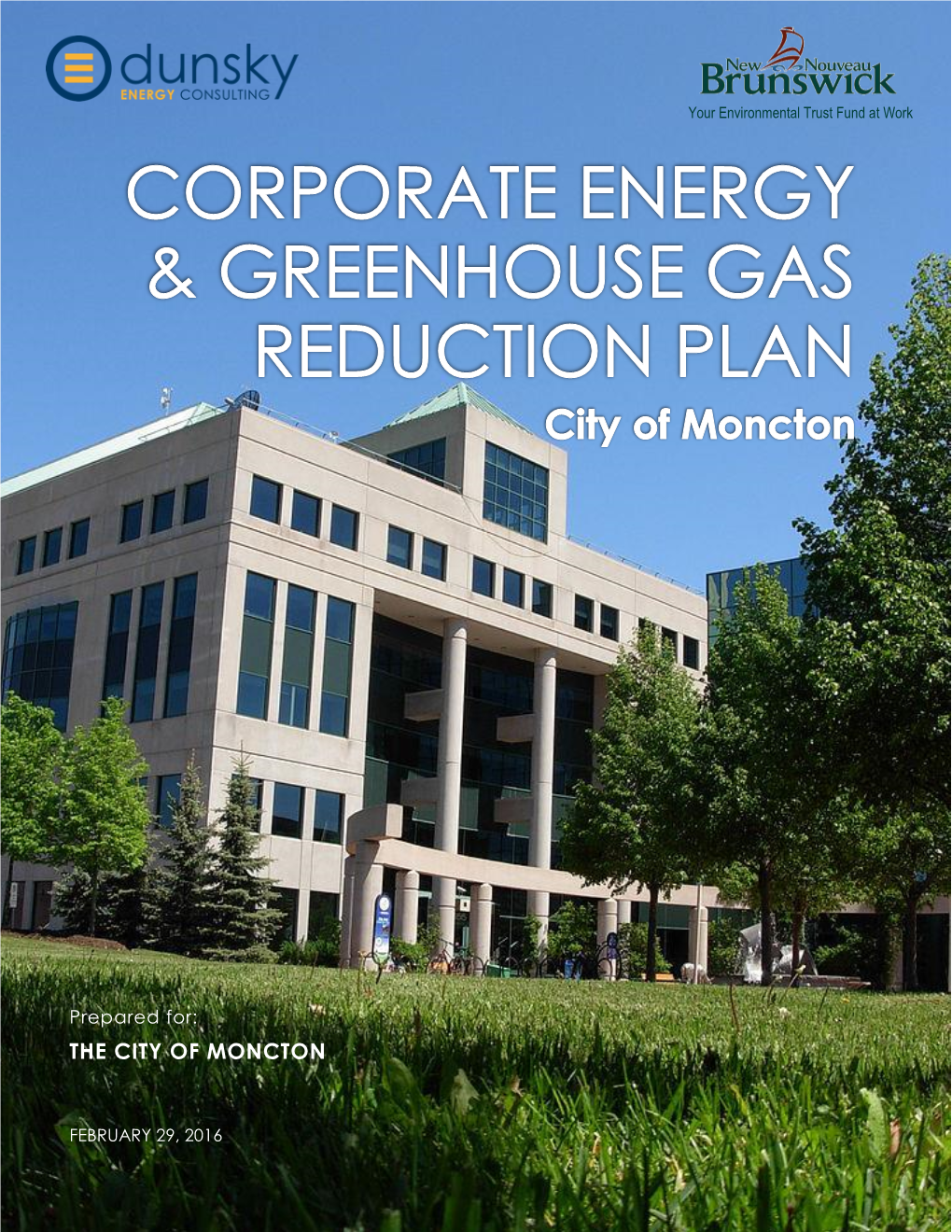 Corporate Energy & GHG Reduction Plan