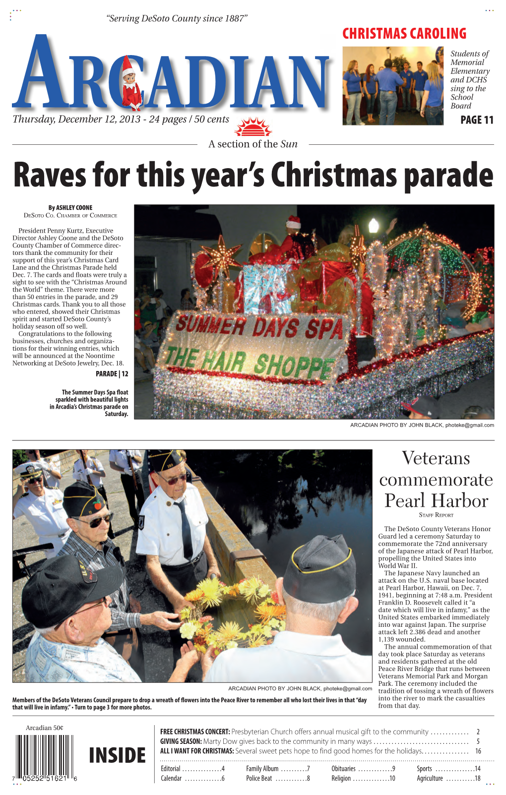Raves for This Year's Christmas Parade
