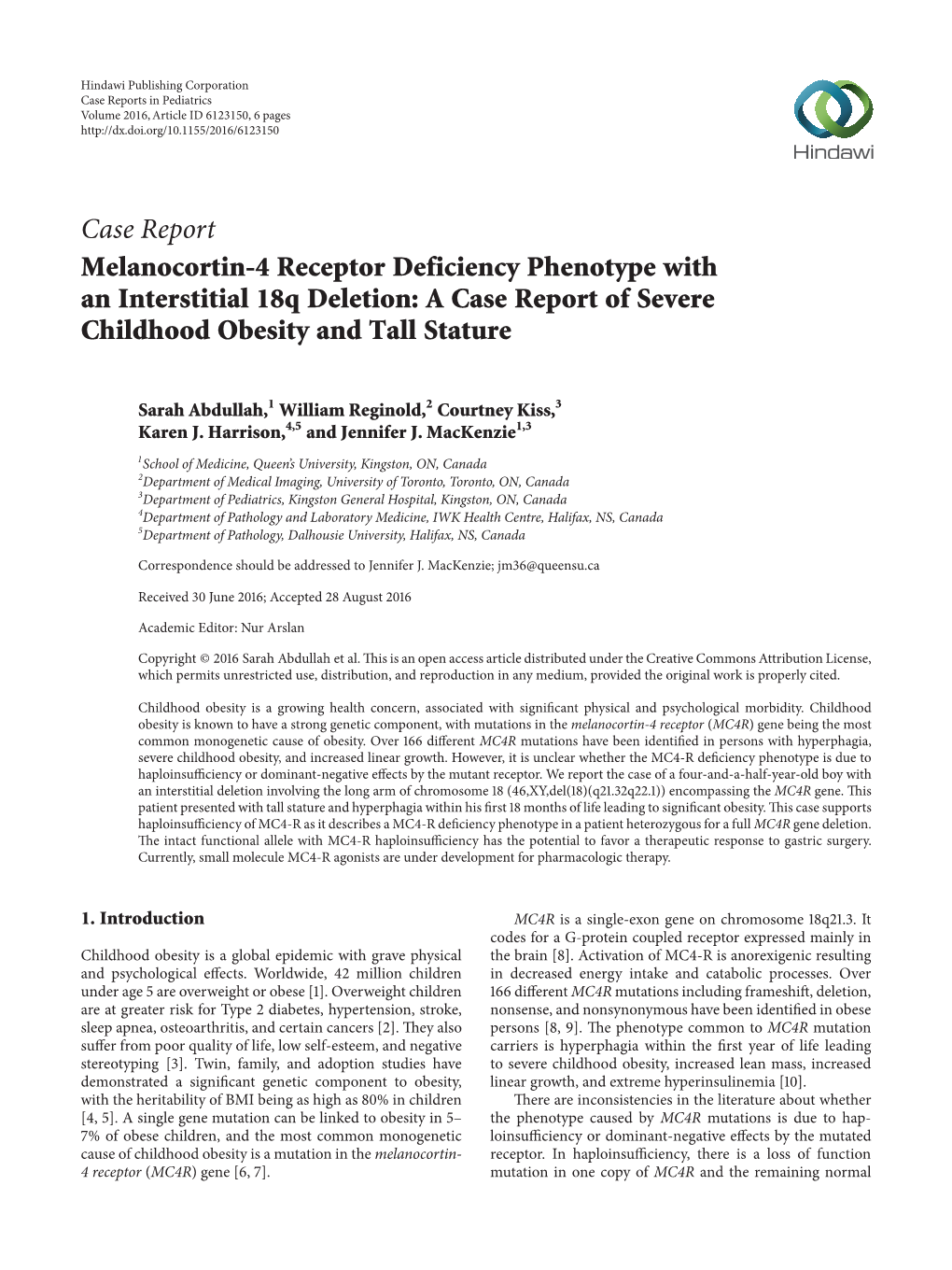 A Case Report of Severe Childhood Obesity and Tall Stature