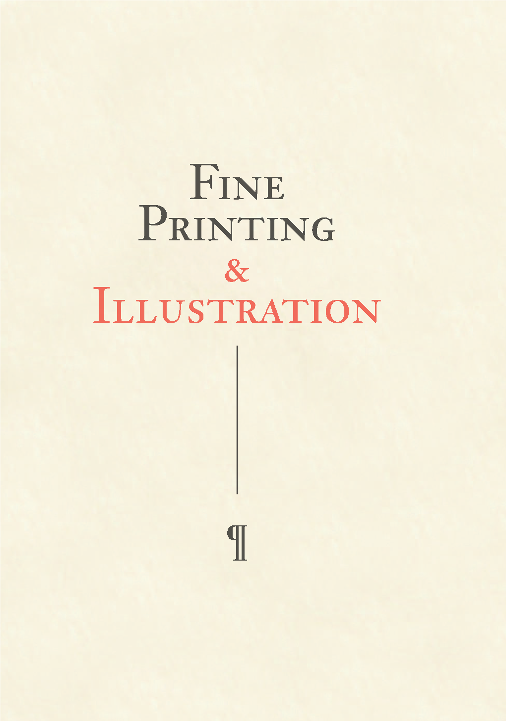 Fine Printing & Illustration