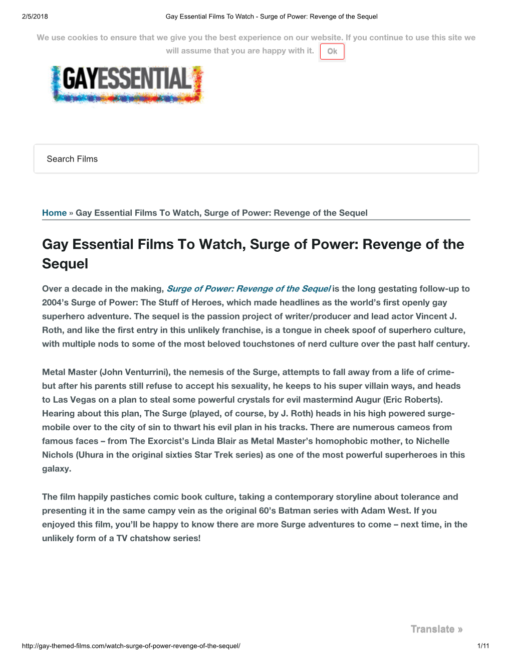 Gay Essential Films to Watch, Surge of Power: Revenge of the Sequel