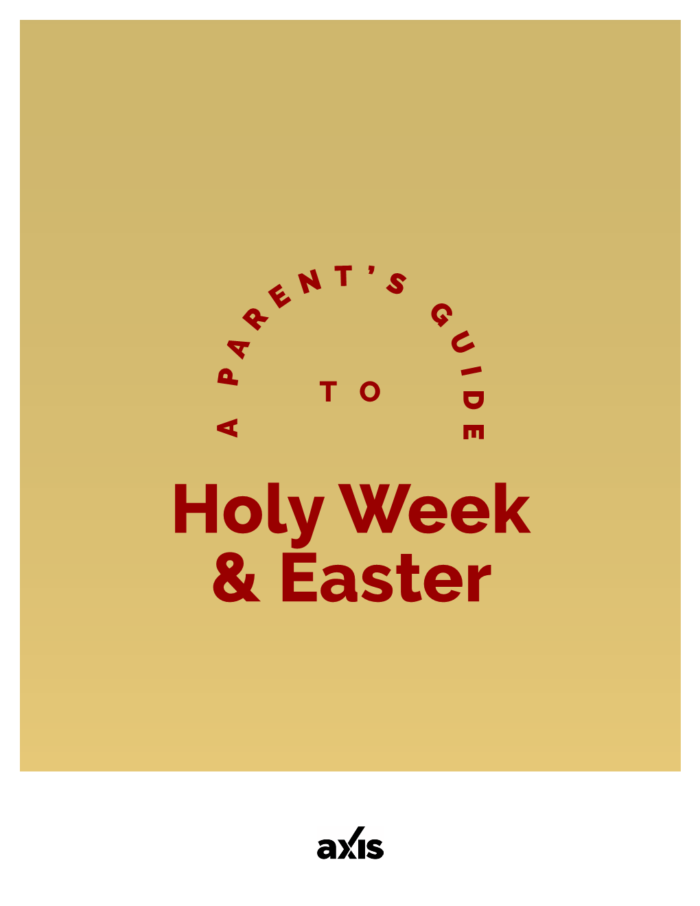 Holy Week & Easter