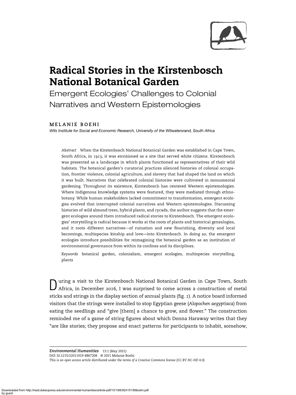 Download Radical-Stories-Kirstenbosch