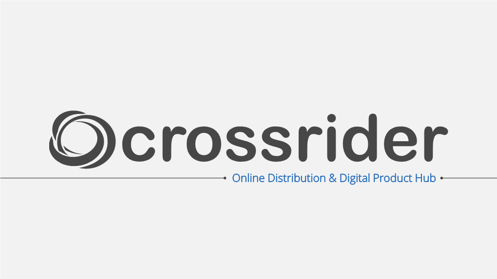 Online Distribution & Digital Product