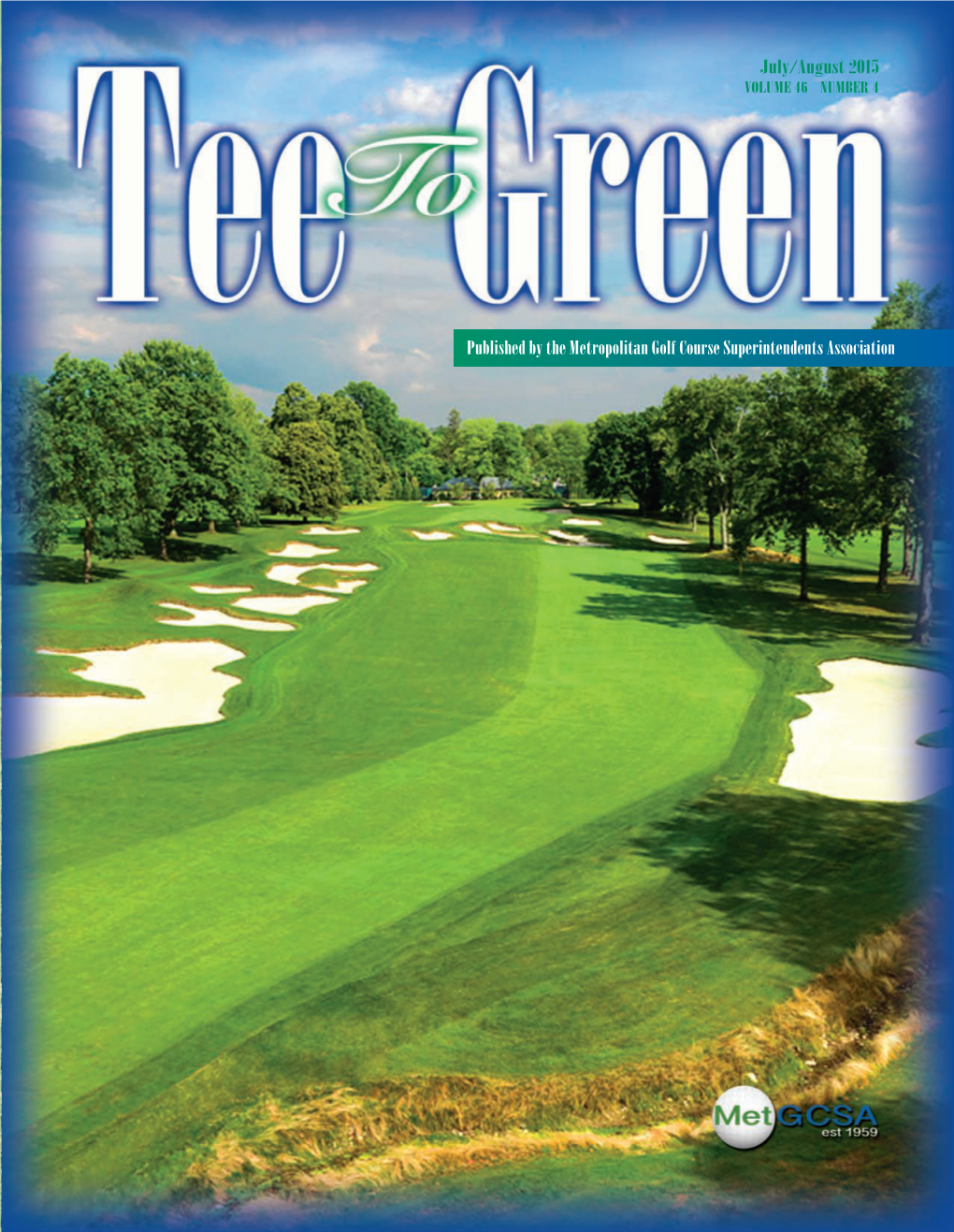 Tee to Green August 2015 Vr 2 Tee to Green Dec 2010 9/14/15 8:11 AM Page Ii
