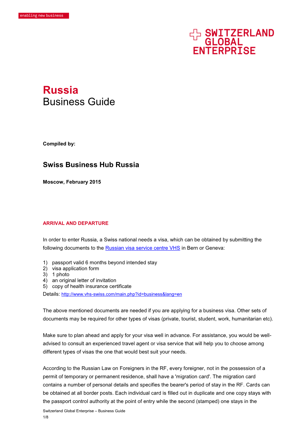 Russia Business Guide