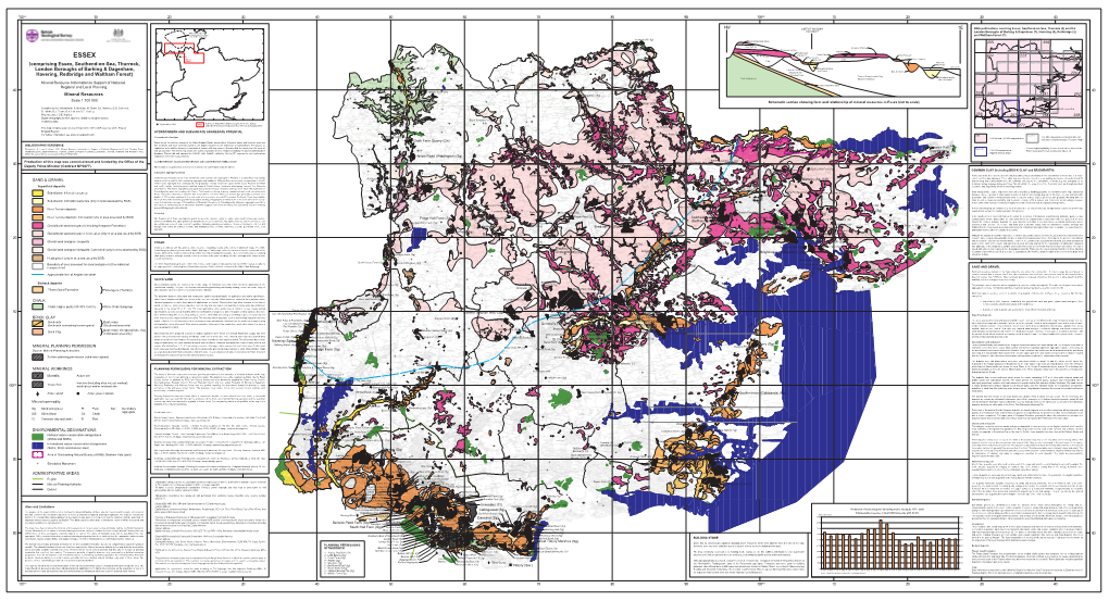 Mineral Resources Map for Essex