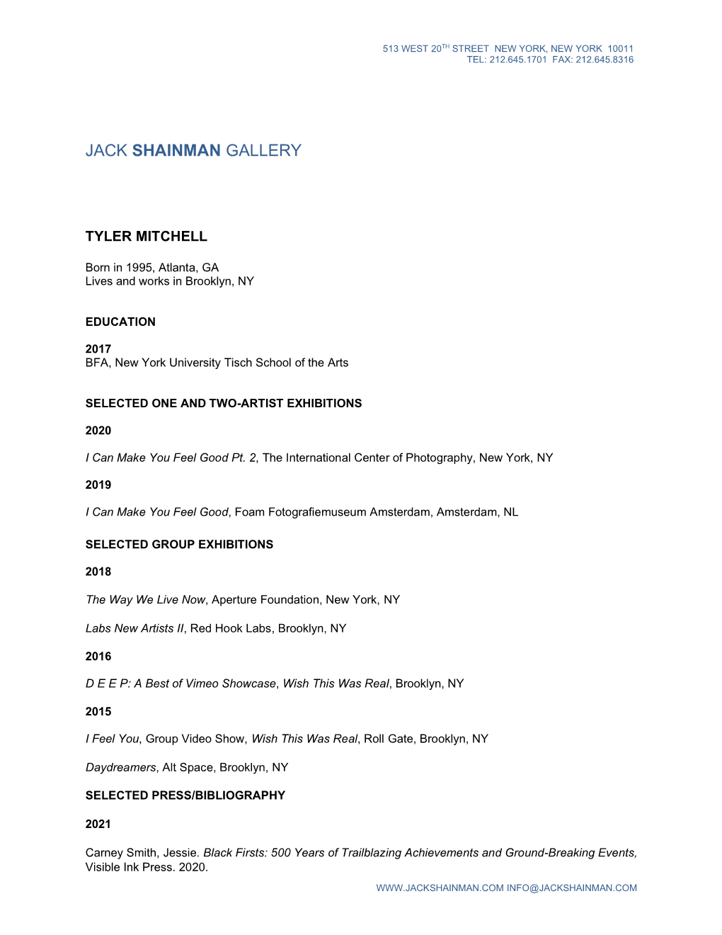 Jack Shainman Gallery