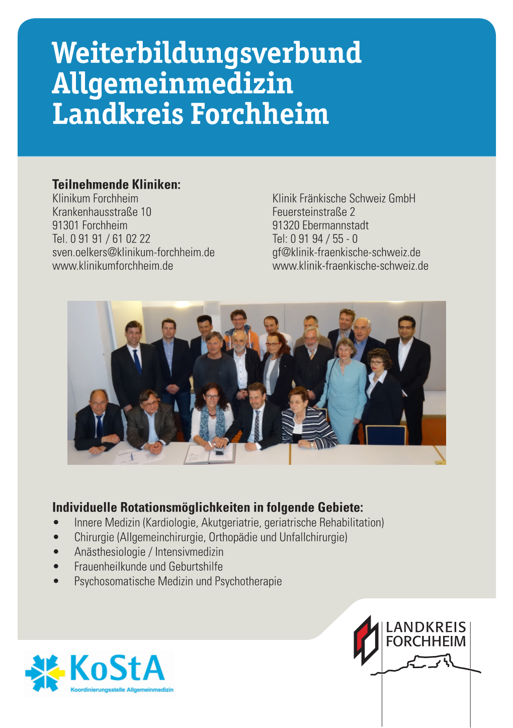 Weiterbildungsverbund Allgemeinmedizin Landkreis Forchheim