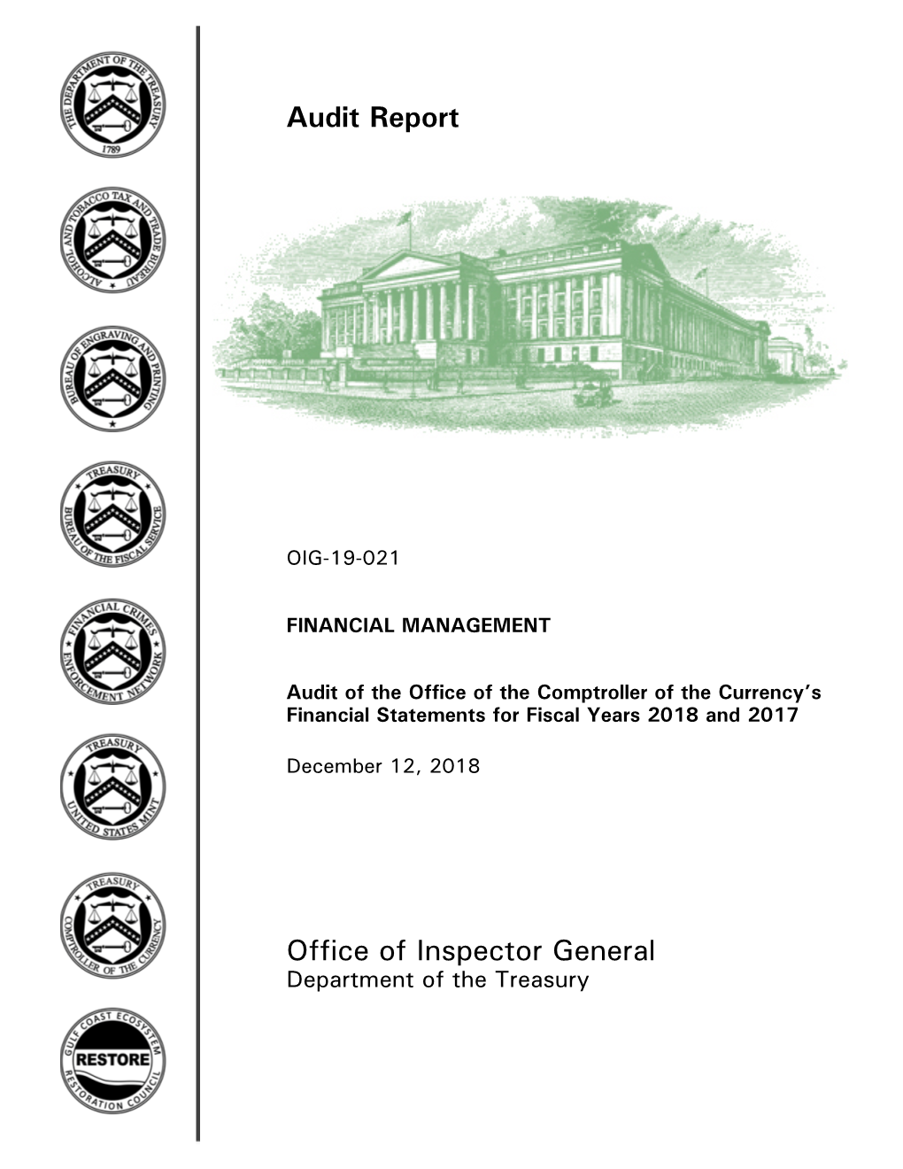 OIG Audit Report On