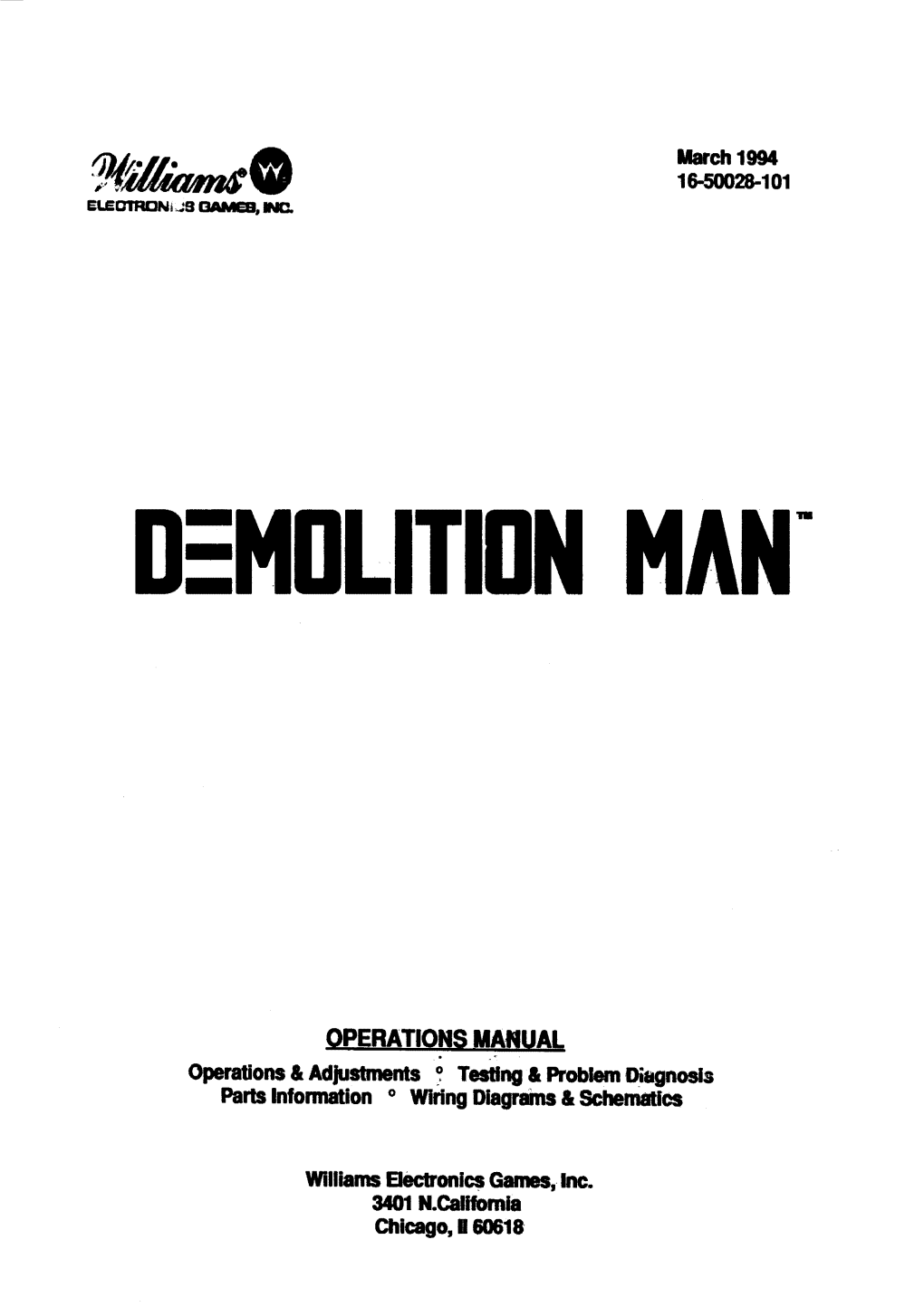 Demolition Man Tm