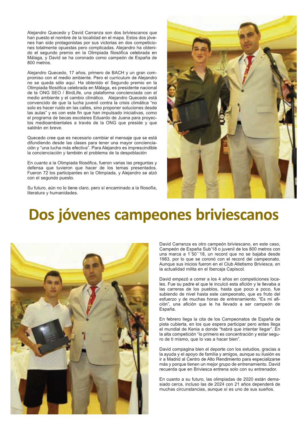 Dos Jóvenes Campeones Briviescanos