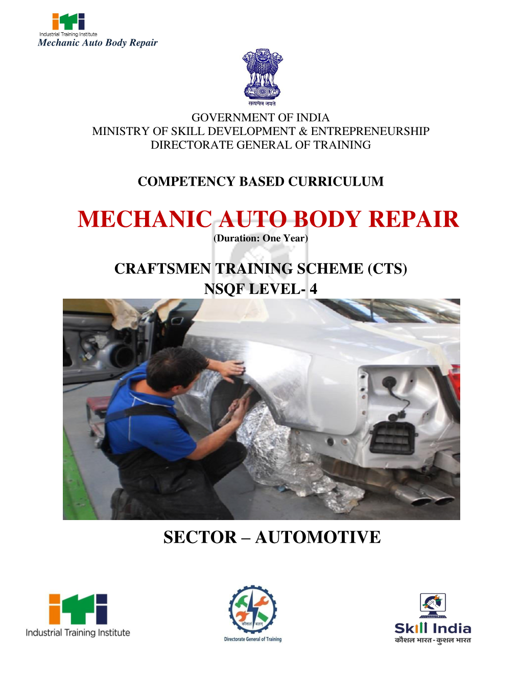 Mechanic Auto Body Repair