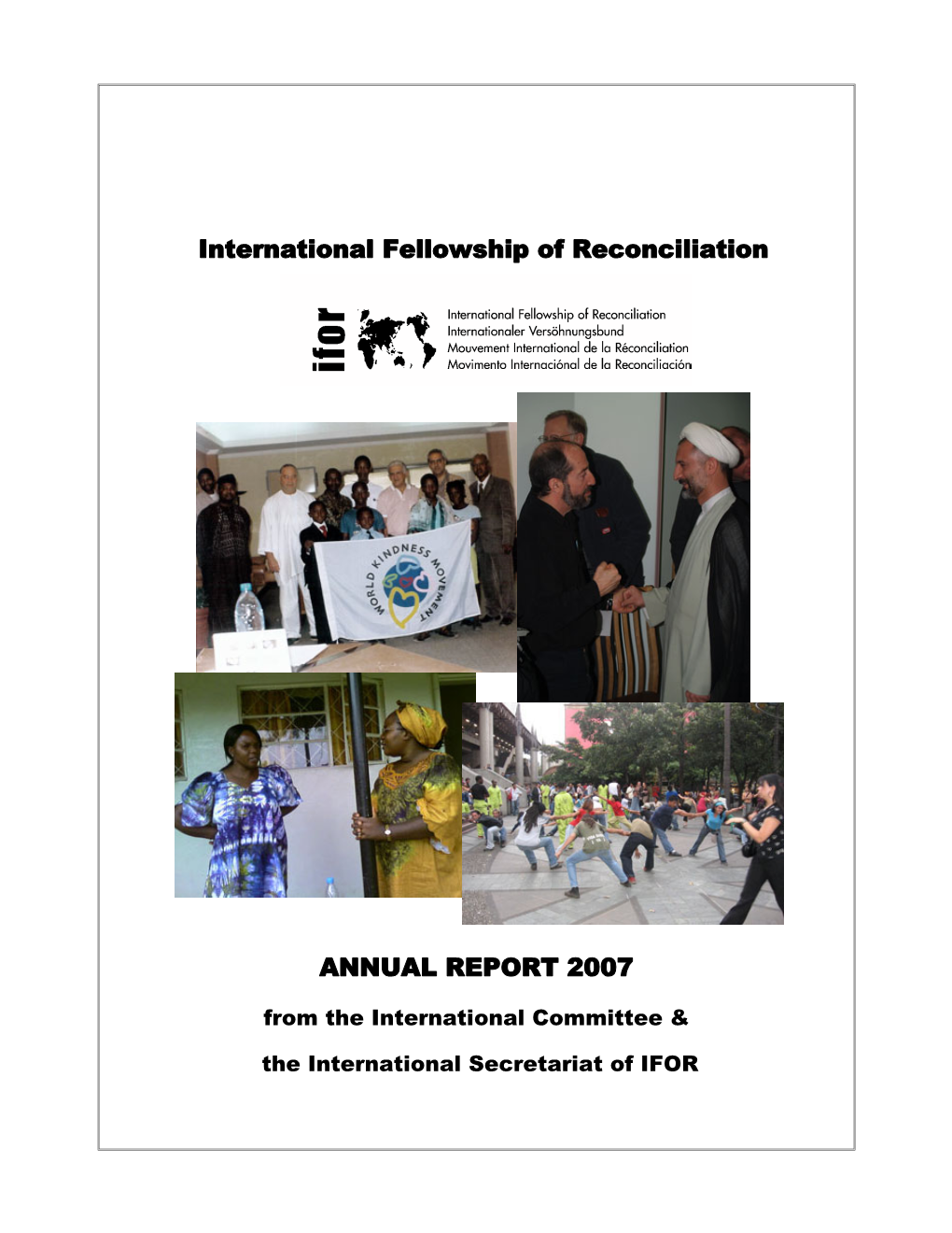 International Fellowship of Reconciliation