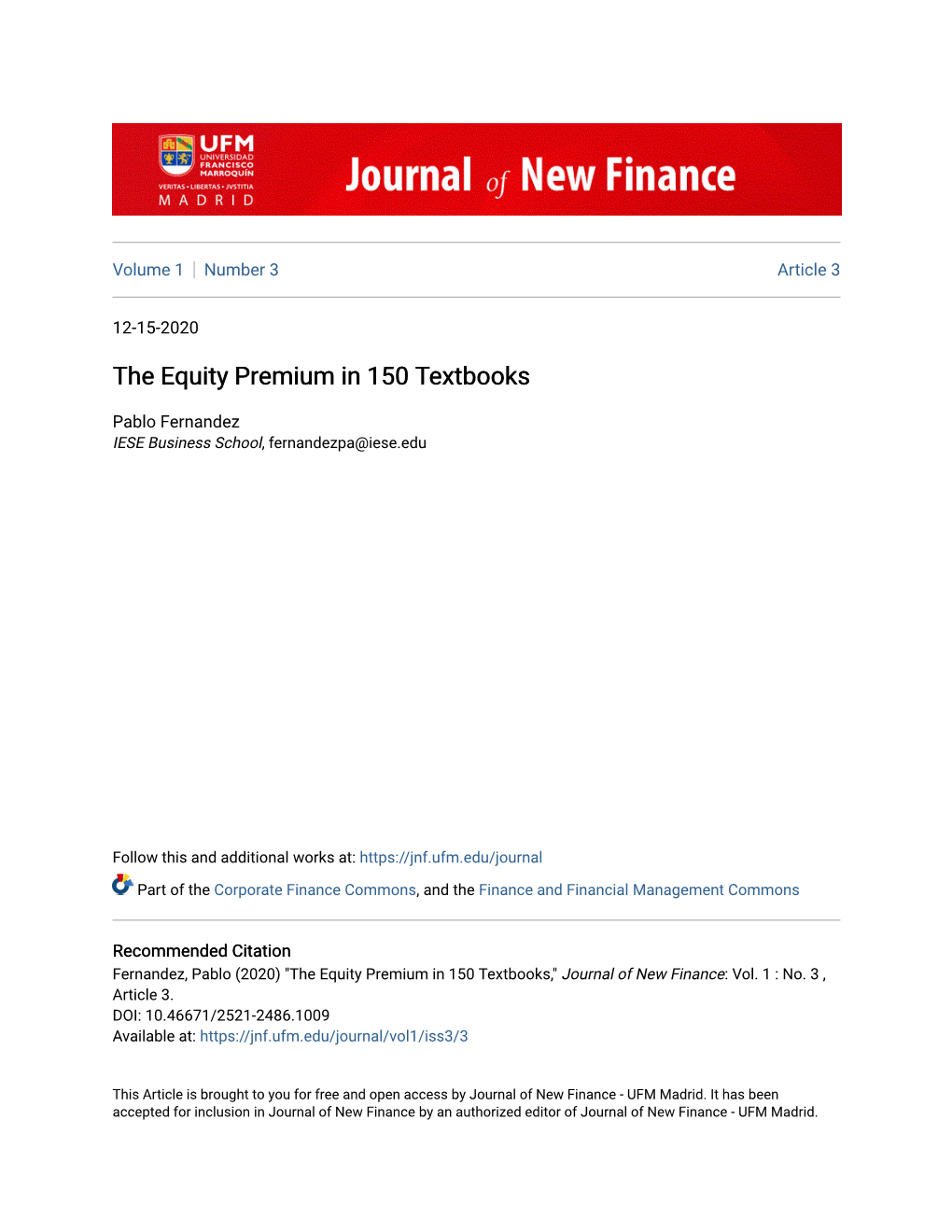 The Equity Premium in 150 Textbooks