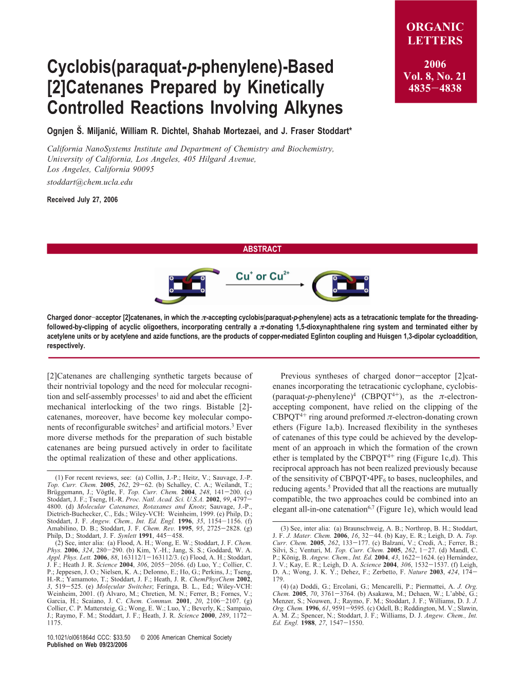 Cyclobis(Paraquat-P-Phenylene)-Based Vol