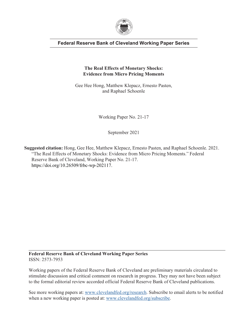 The Real Effects of Monetary Shocks: Evidence from Micro Pricing Moments