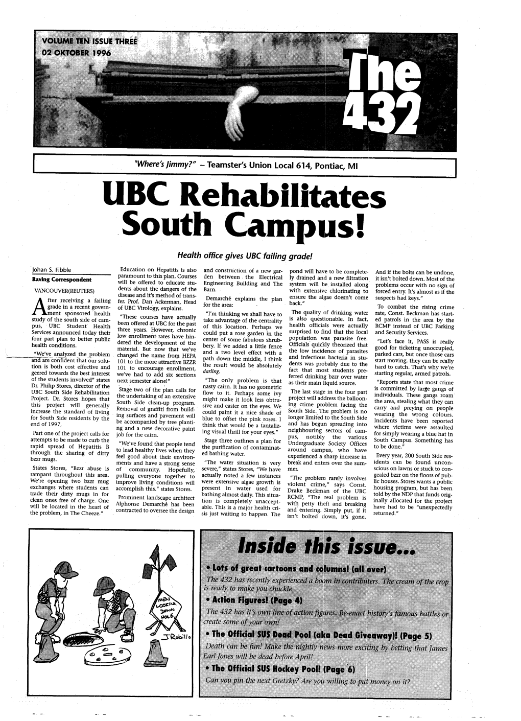 UBC Rehabilitates South Campus!