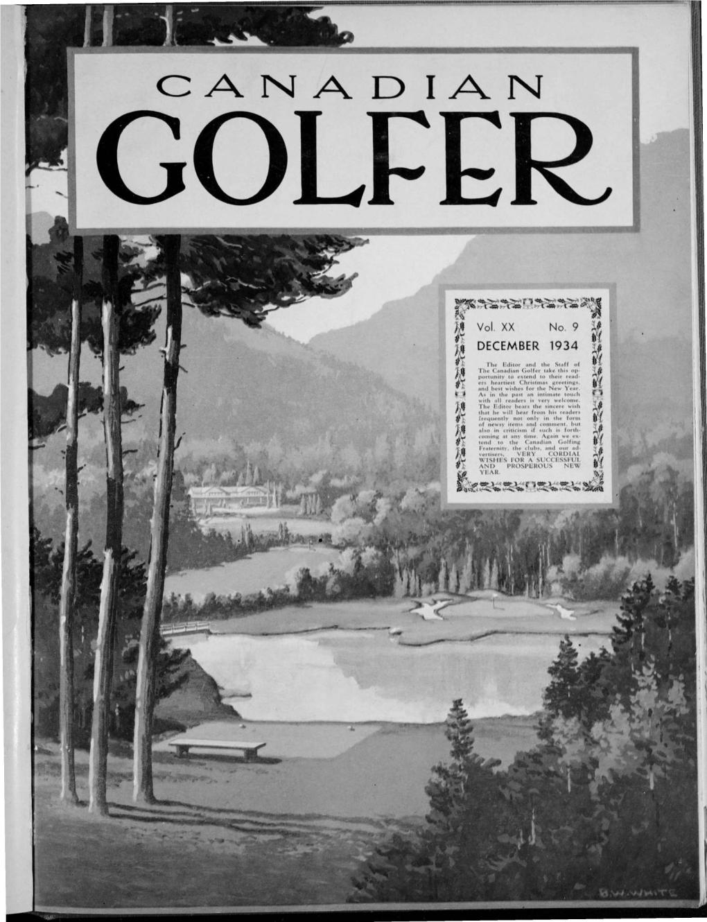 Canadian Golfer, December, 1934