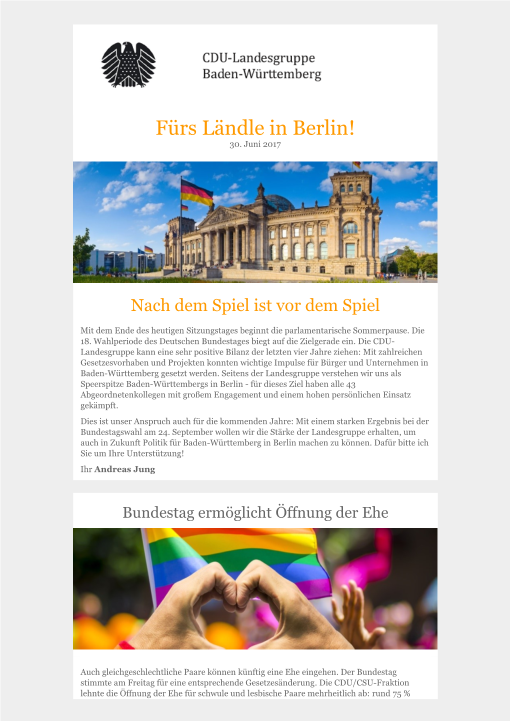 Fürs Ländle in Berlin! 30