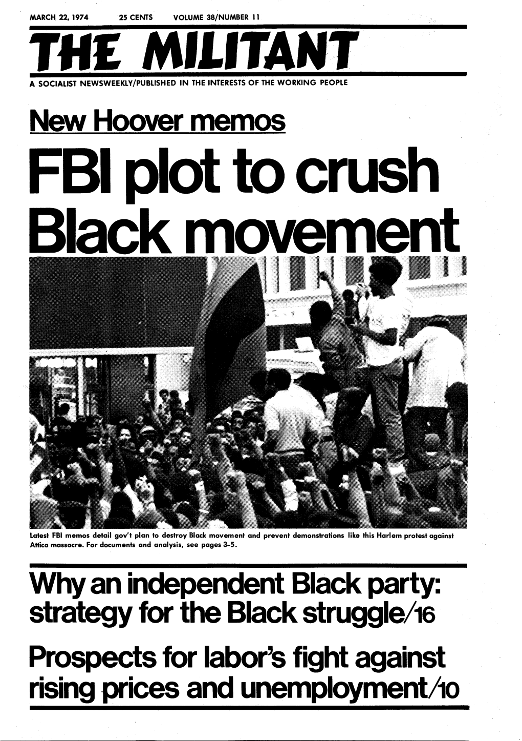 Strategy for the Black Struggle/16 Prospects for Labor's