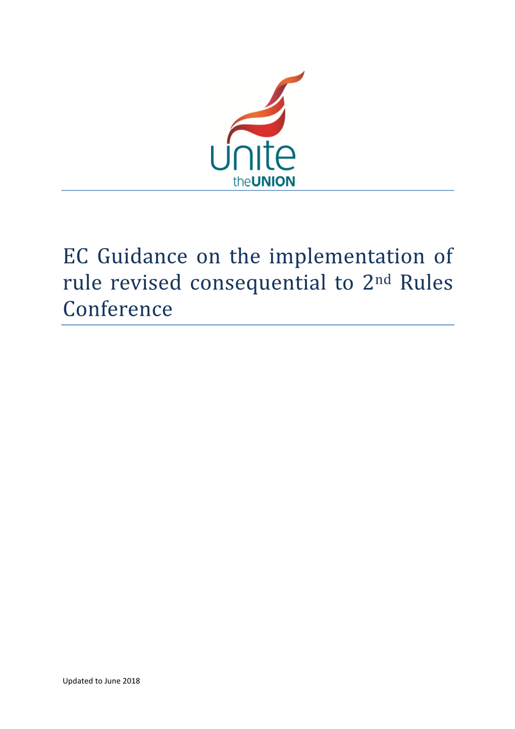 EC Guidance on the Implementation of Rule Revised Consequential to 2Nd
