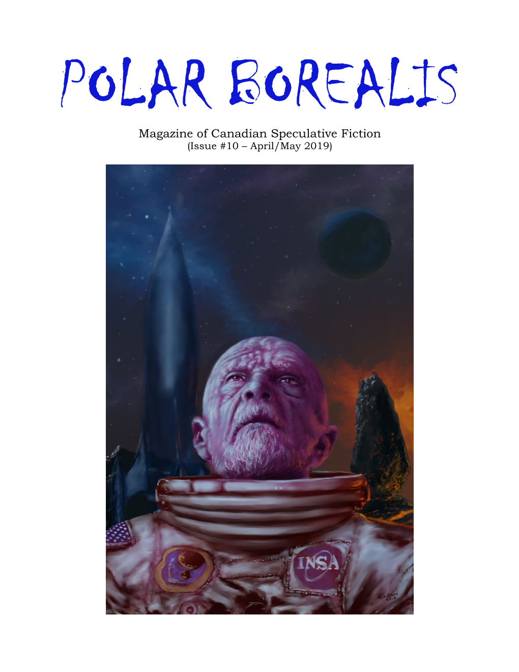 Magazine of Canadian Speculative Fiction (Issue #10 – April/May 2019)