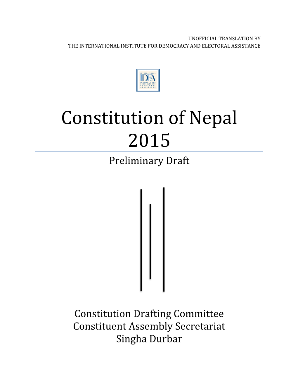 Draft Constitution of Nepal (2015