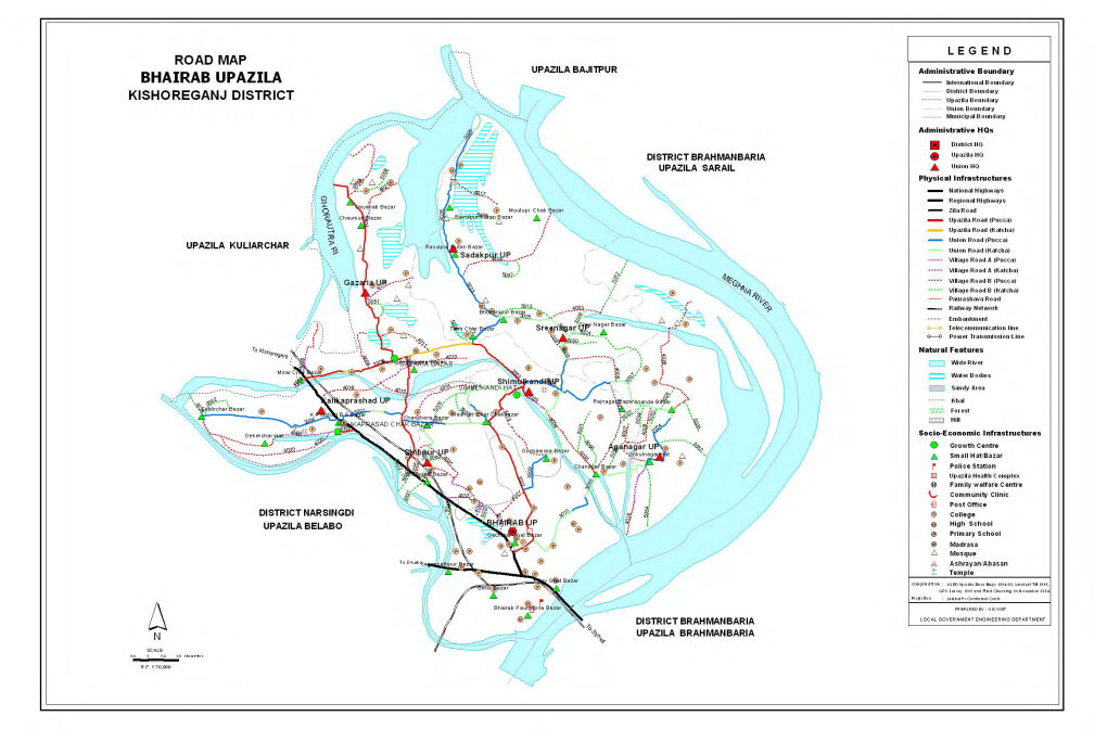 Inventory of LGED Road Network, March 2005, Bangladesh