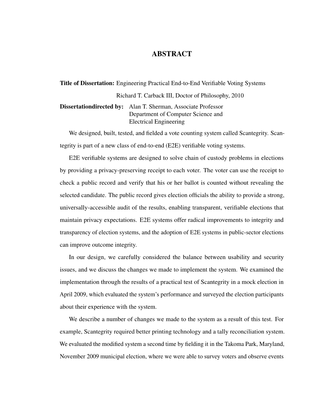 Engineering Practical End-To-End Verifiable Voting Systems