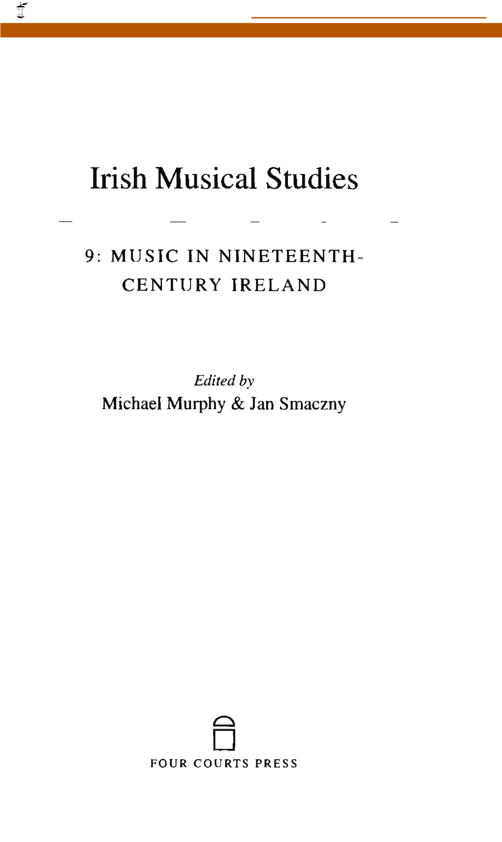 Irish Musical Studies