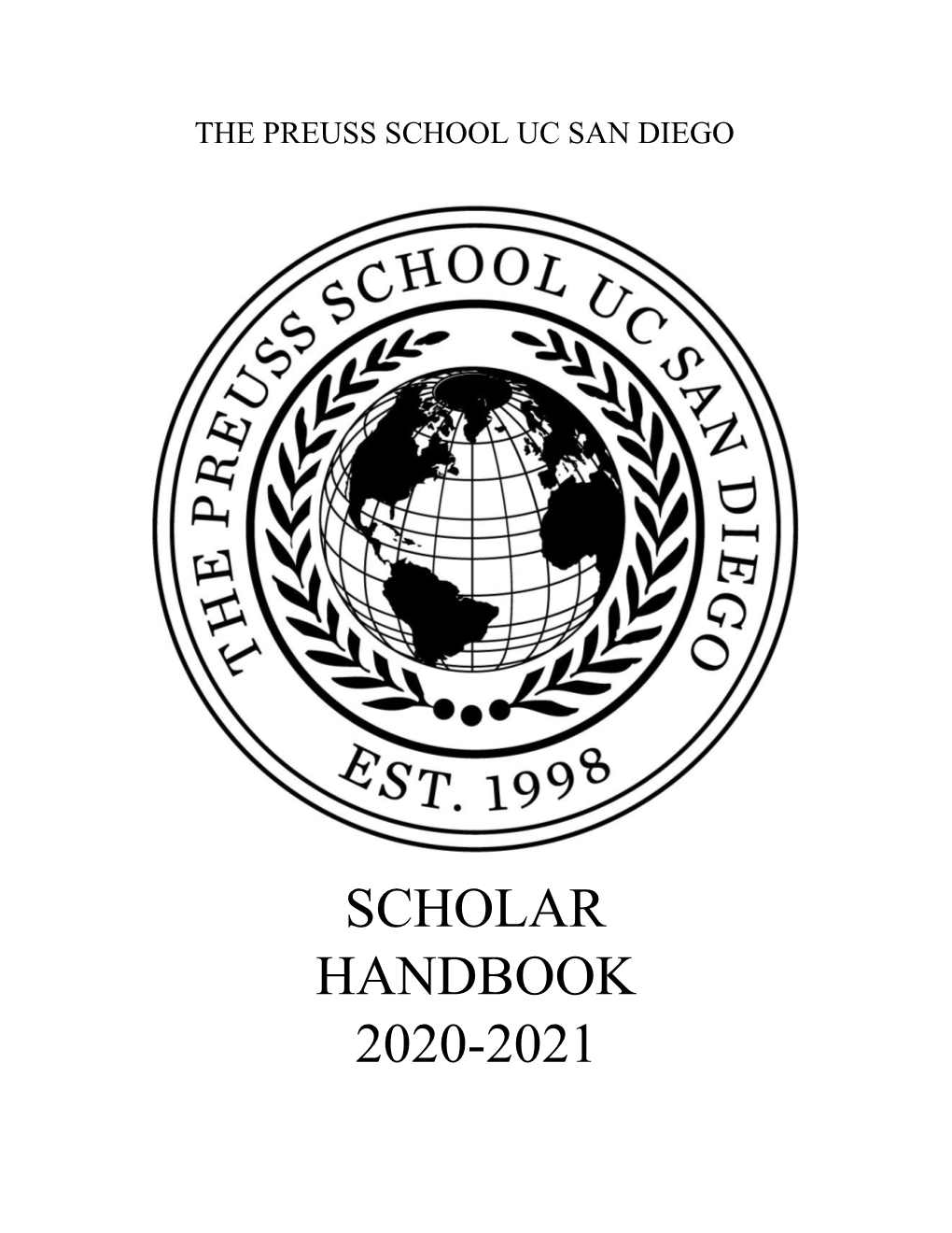 Scholar Handbook 2020-2021