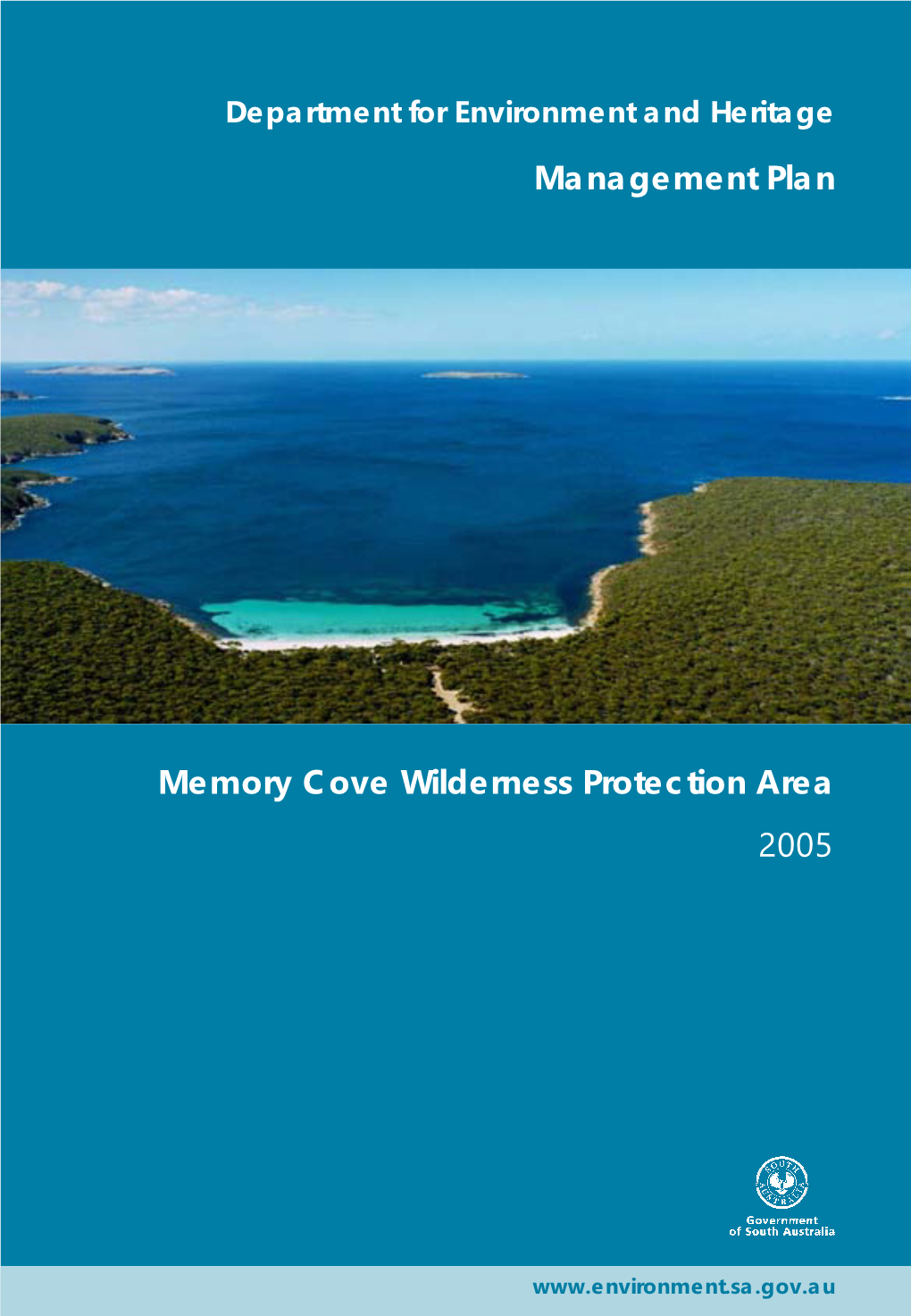 Memory Cove Wilderness Protection Area Management Plan
