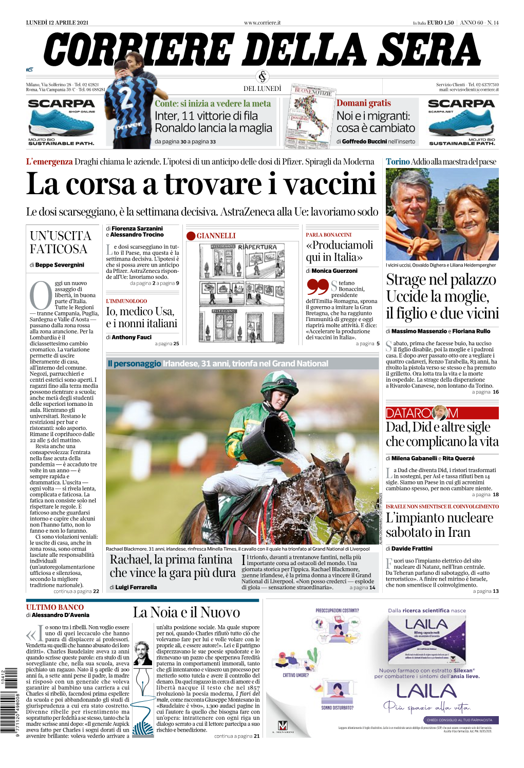 Corriere 12 Aprile