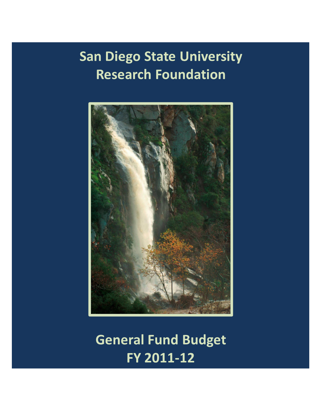 General Fund Budget FY 2011-12