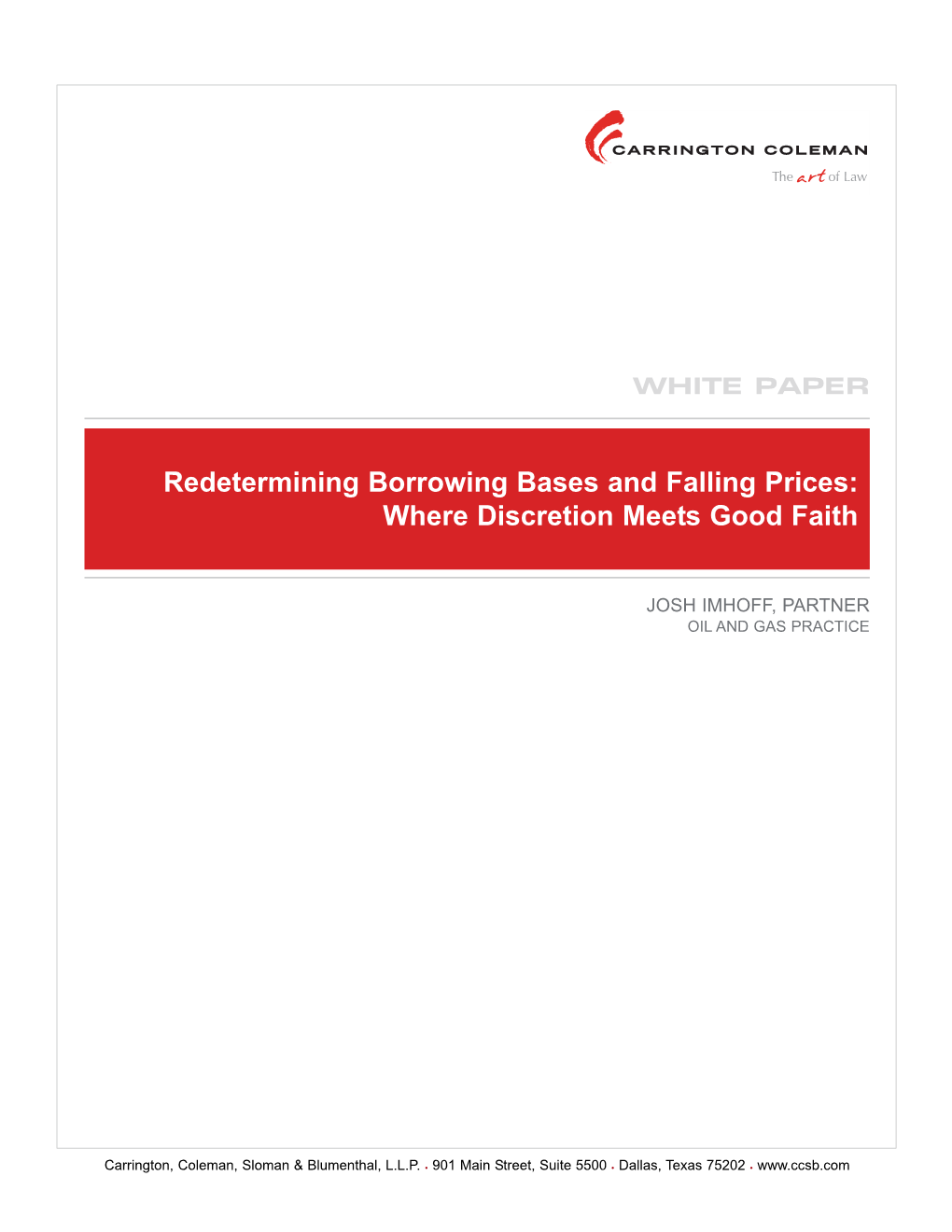 Redeterminig Borrowing Bases.Qxp