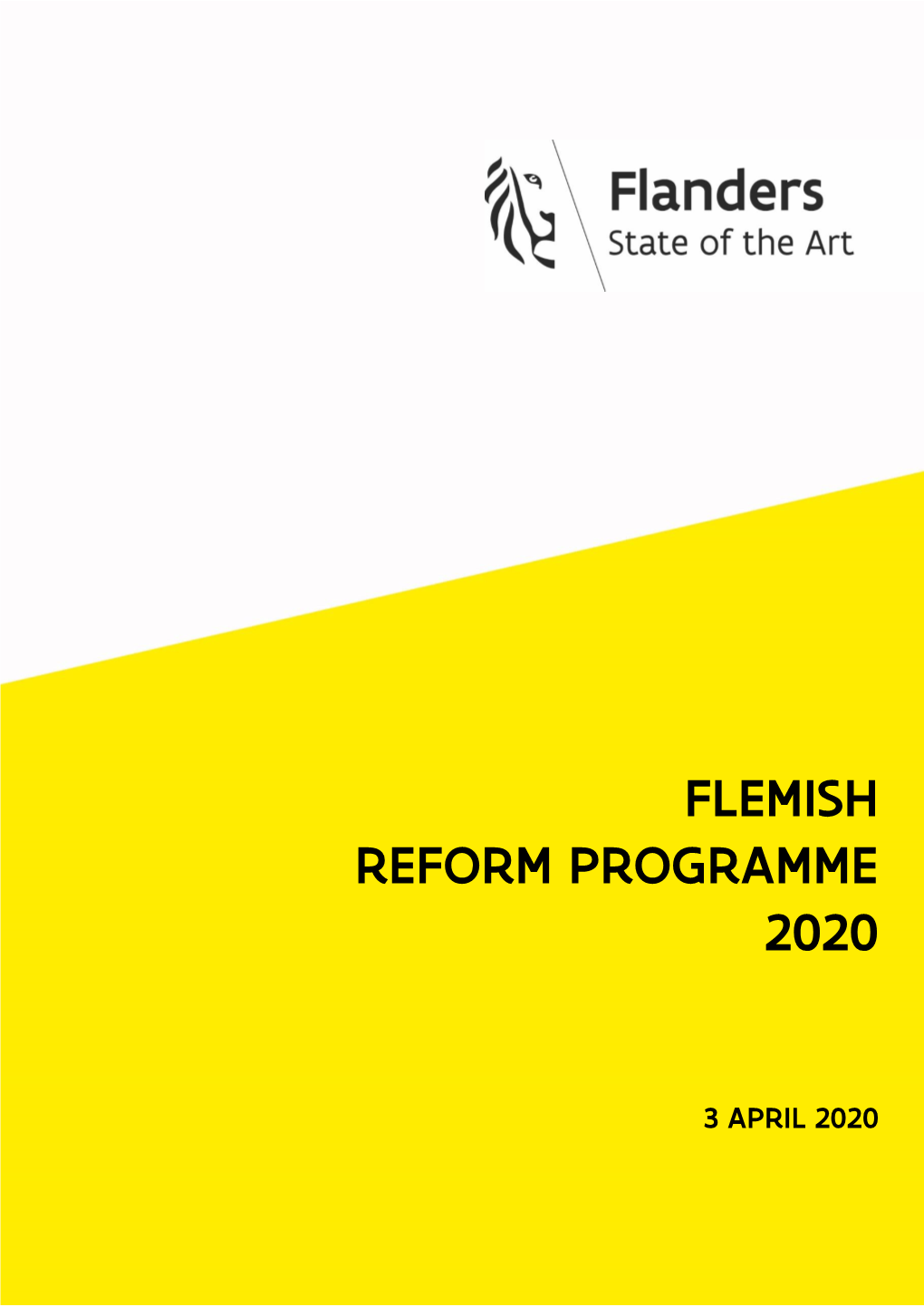 Flemish Reform Programme 2020