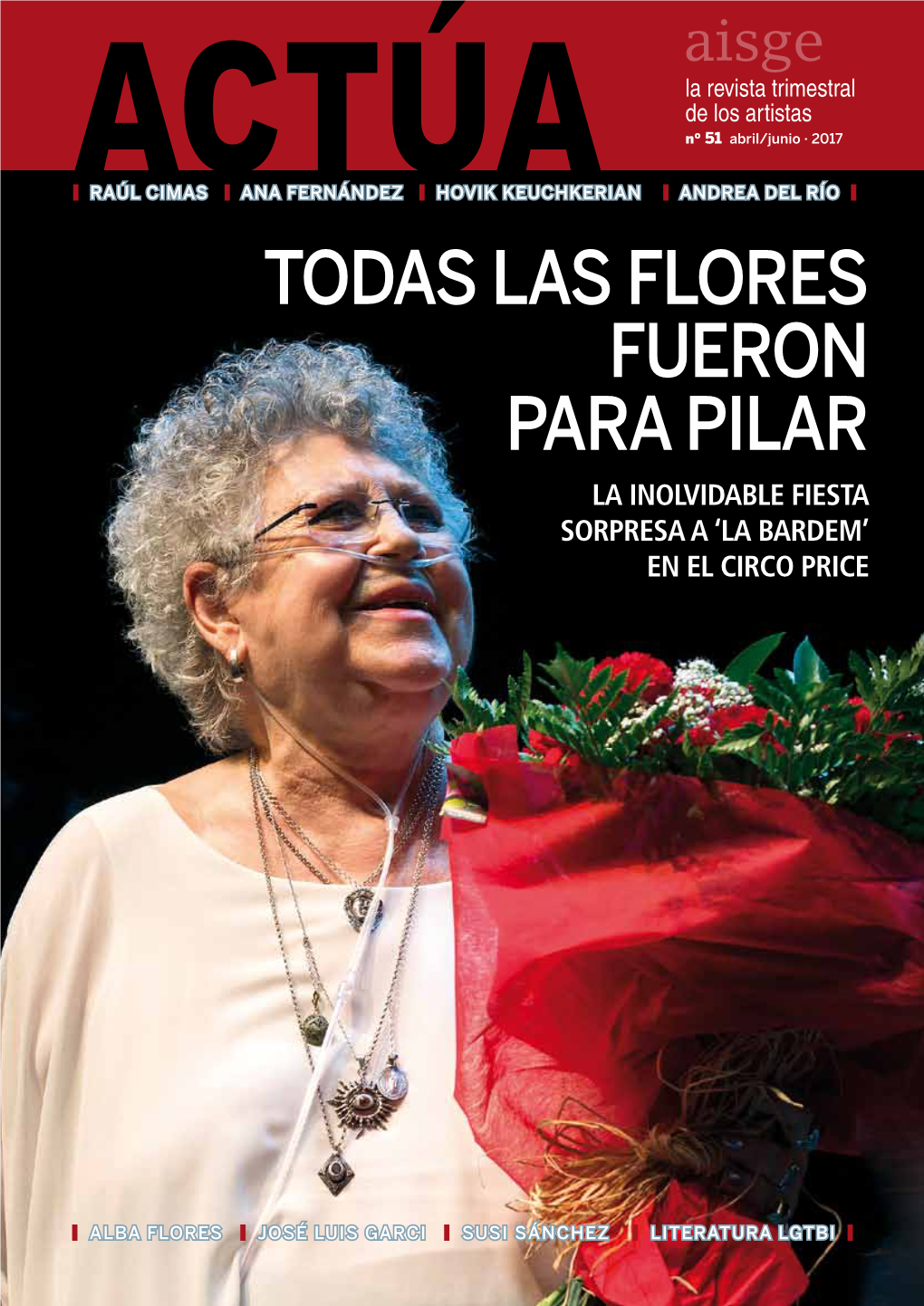 Todas Las Flores Fueron Para Pilar La Inolvidable Fiesta Sorpresa a ‘La Bardem’ En El Circo Price