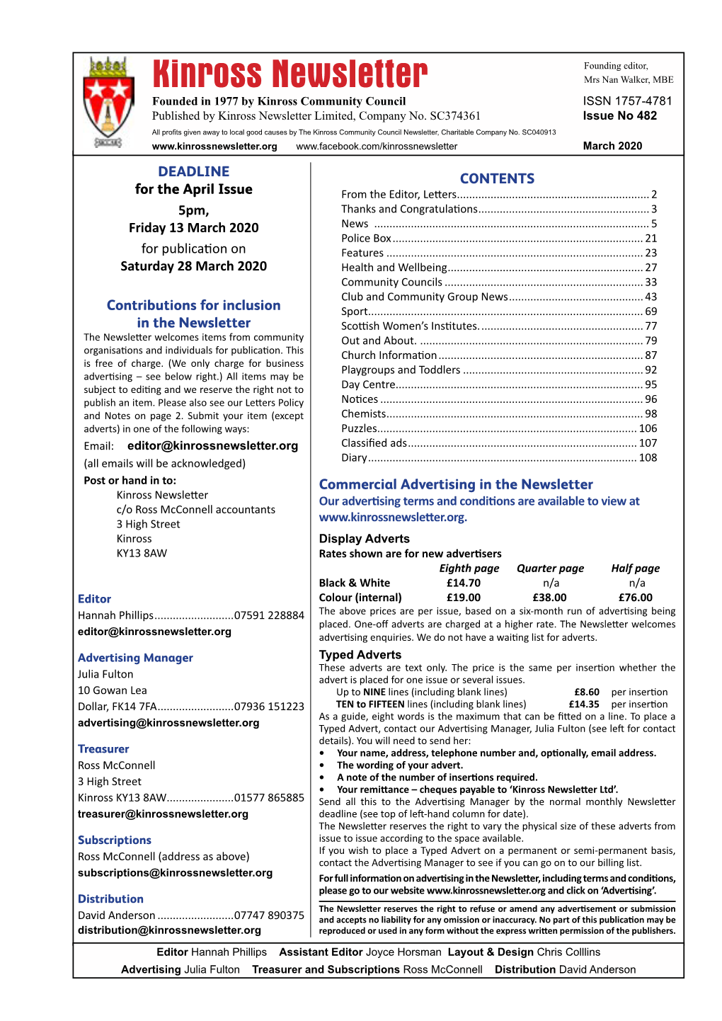 RSPB Loch Leven Guidance