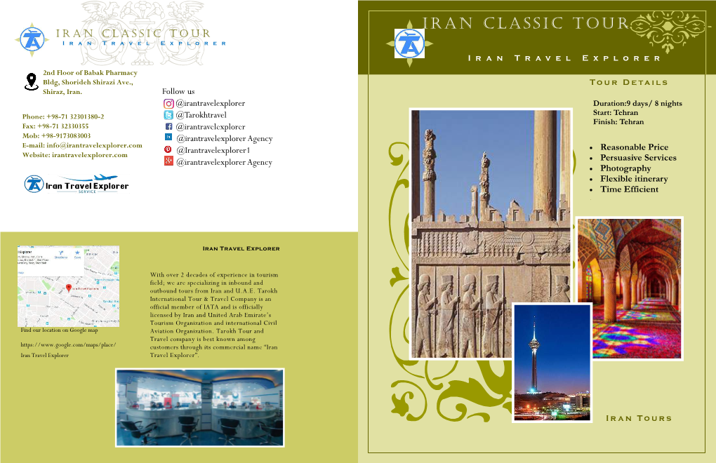 Iran Classic Tour Iran Classic Tour M Iran Travel Explorer M Iran Travel Explorer