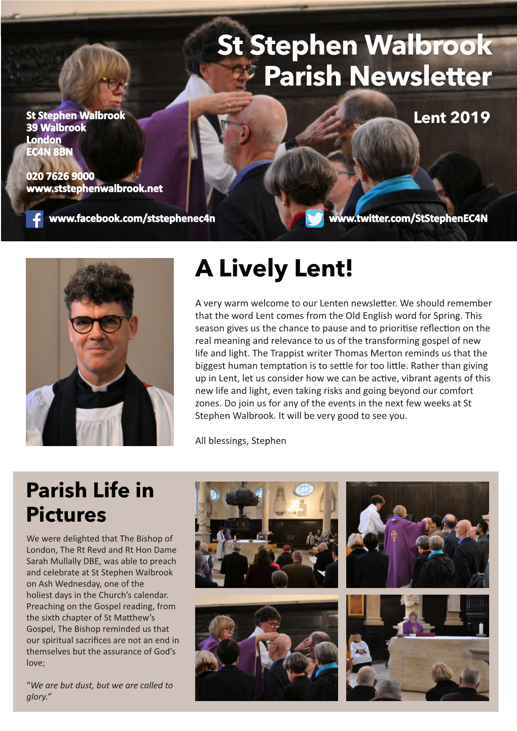 St Stephen Walbrook Parish Newsletter
