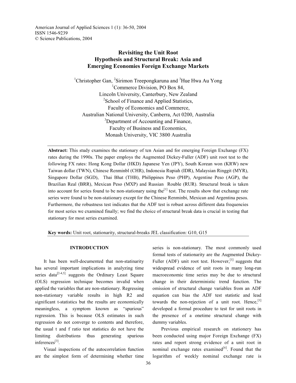 Revisiting the Unit Root Hypothesis and Structural Break: Asia and Emerging Economies Foreign Exchange Markets