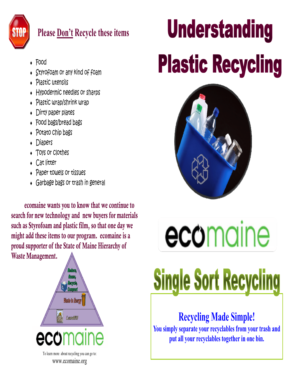 Plastic Recycling